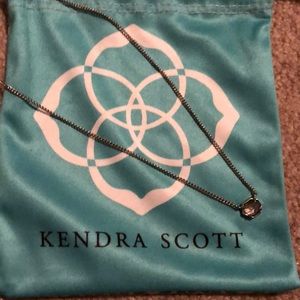 Kendra Scott Mabel Mirror Stone Pendant Necklace